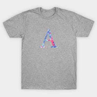 Alpha Tropical Letter T-Shirt